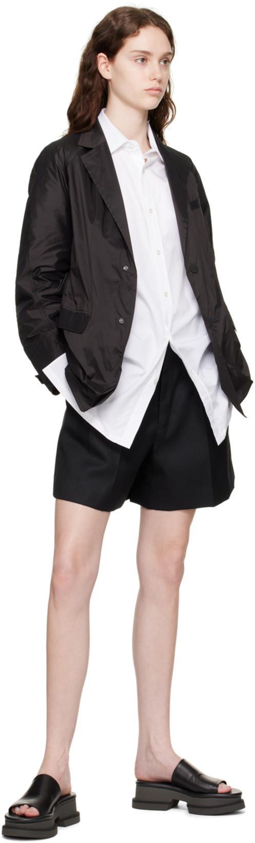 MAISON MARGIELA Long-sleeve Plain Organic Cotton Shirt In White