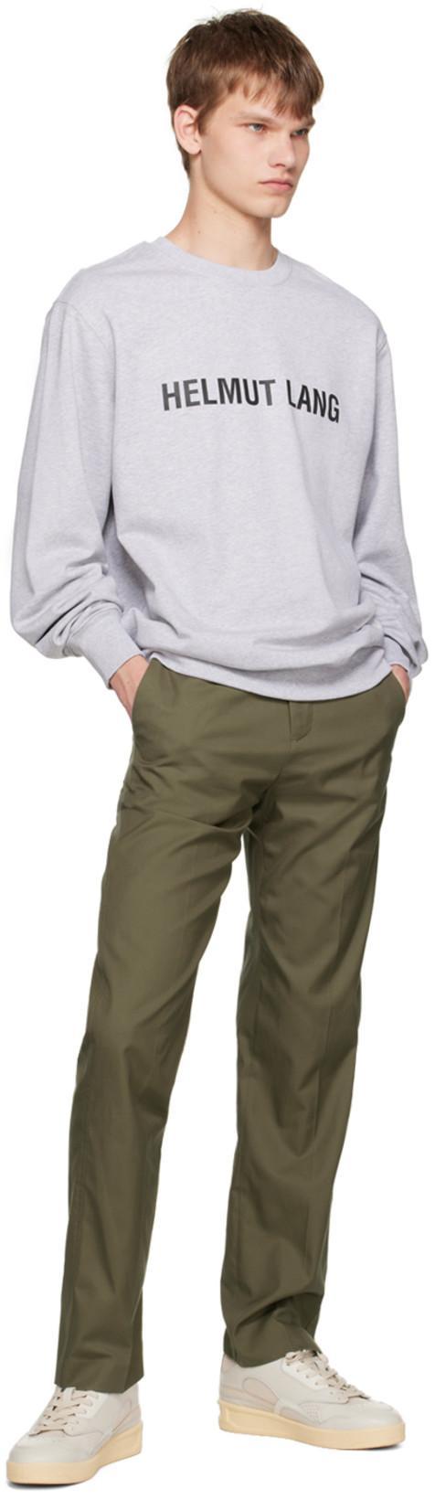 JIL SANDER White Leather And Fabric Sneakers In Neutral