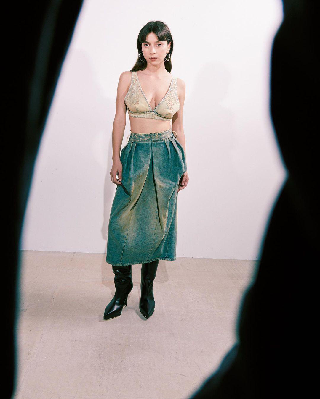 GIVENCHY G-lock Leather Wedge Knee-high Boots In Black