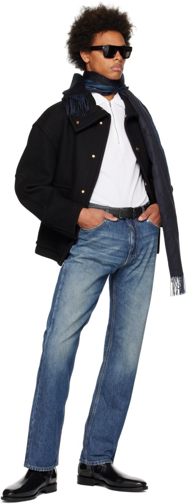 FERRAGAMO Black Calfskin Boots In Nero || New Biscotto