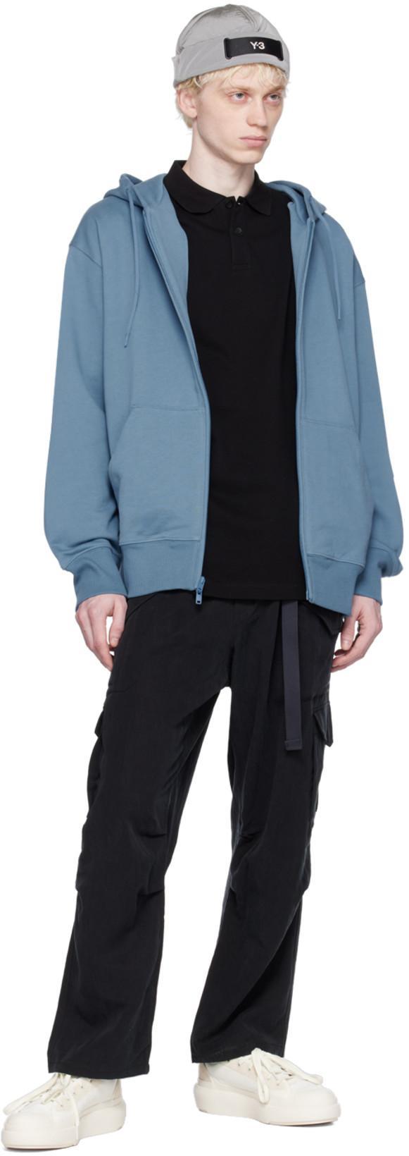 Y-3 Striped Lace-up Sneakers In Black White