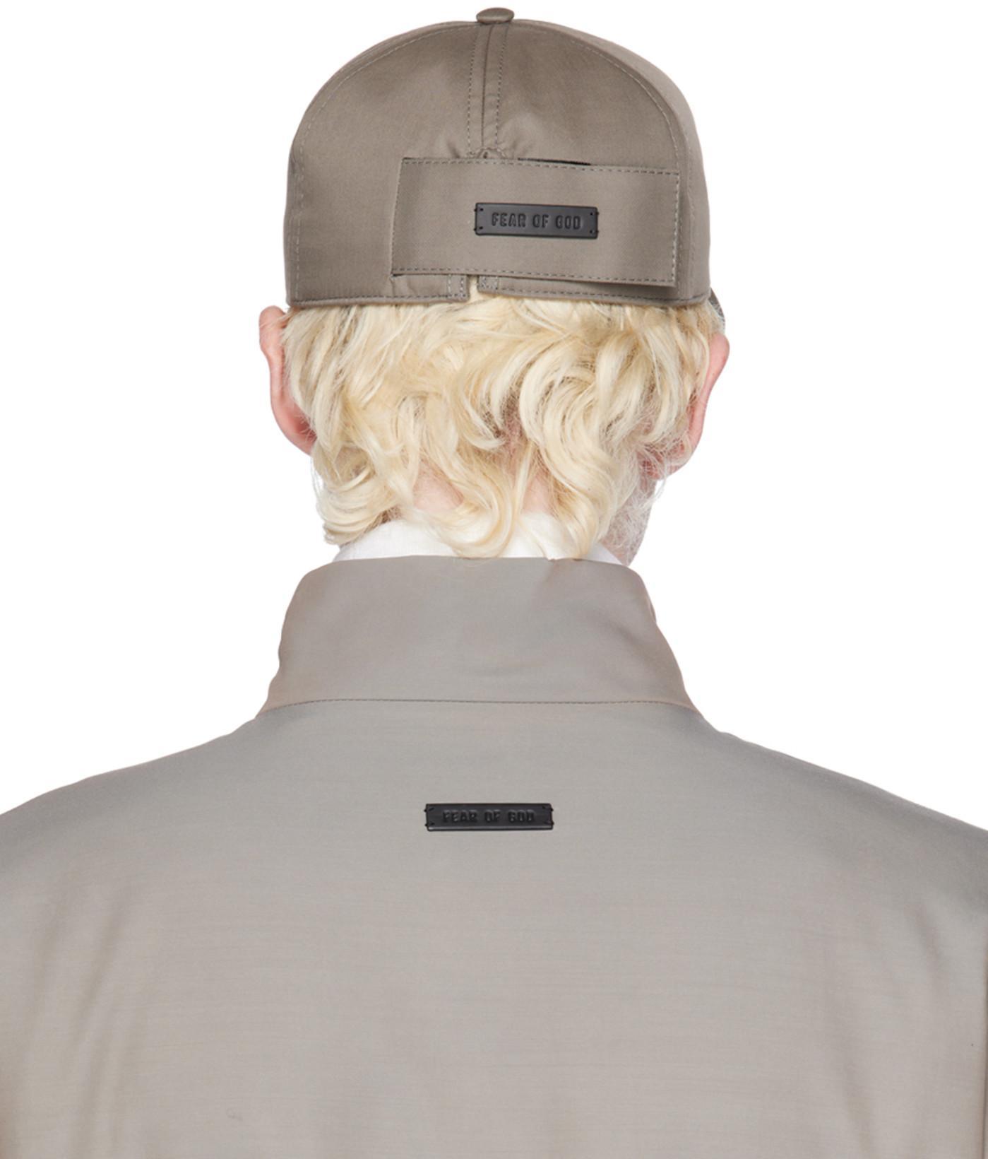 FEAR OF GOD Eternal Nylon Track Jacket In Dusty Concrete