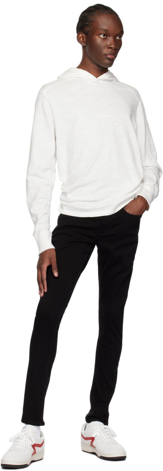 RAG & BONE Cropped Skinny-cut Jeans In Black