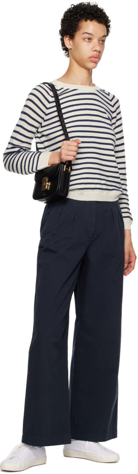 APC A.p.c. Compact Black Calf Leather Shoulder Bag With Adjustable Strap