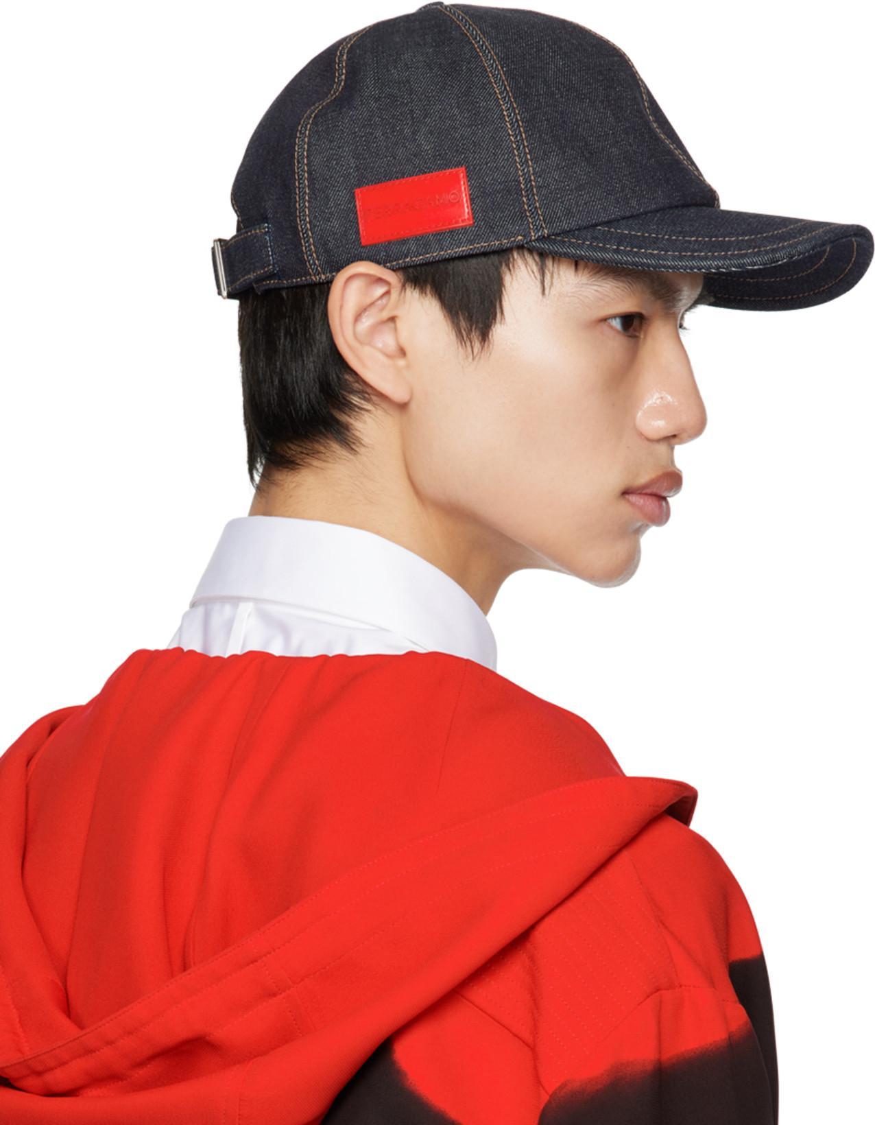 FERRAGAMO Red & Purple Drawstring Hoodie In Black Red