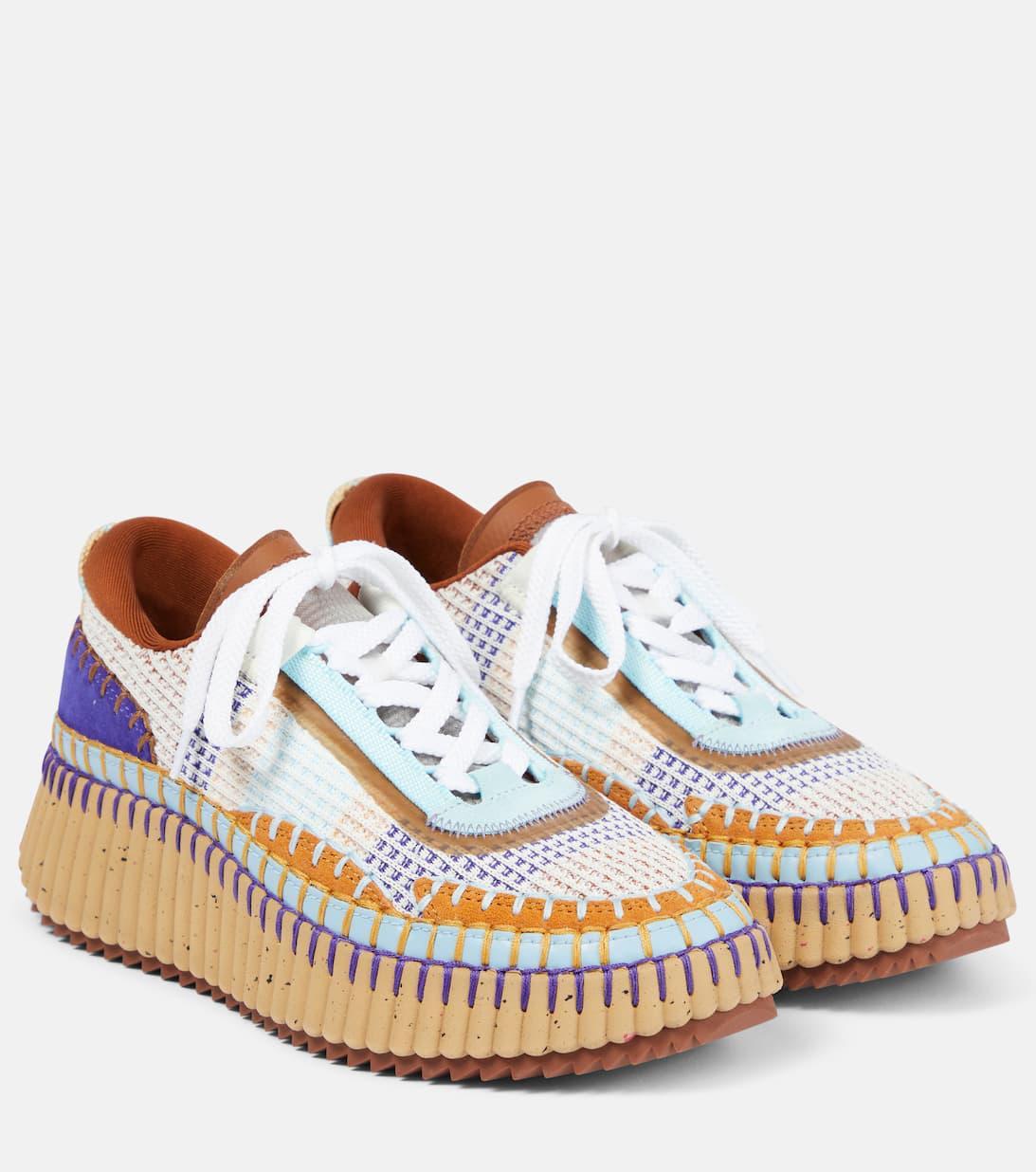 CHLOÉ Chloe Nama Sneaker In Multi