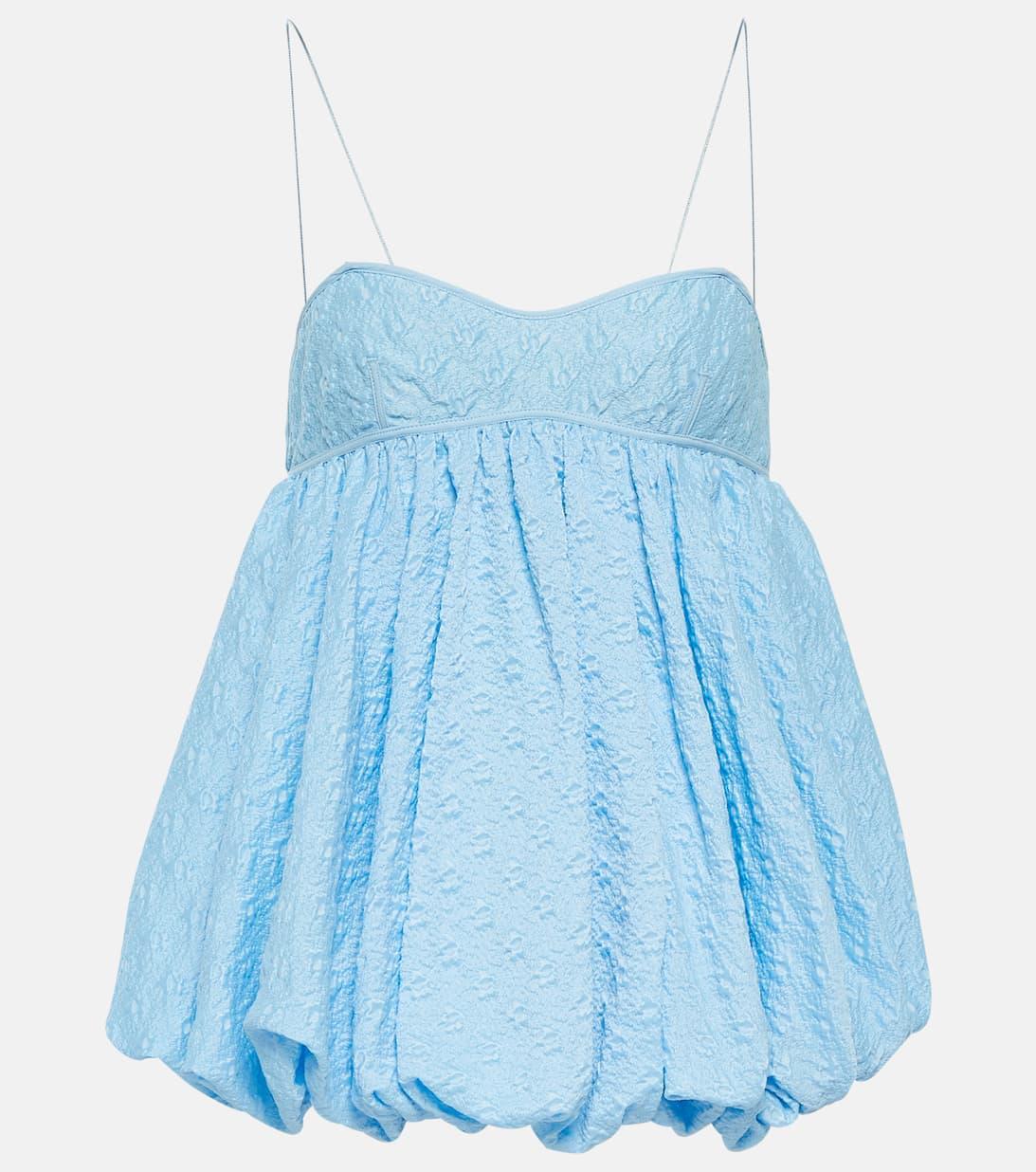 MAGDA BUTRYM Drop Earrings With Pearls In Silver