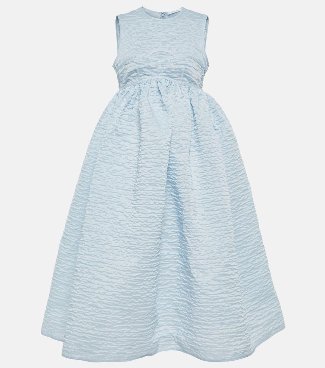 MAGDA BUTRYM Drop Earrings With Pearls In Silver