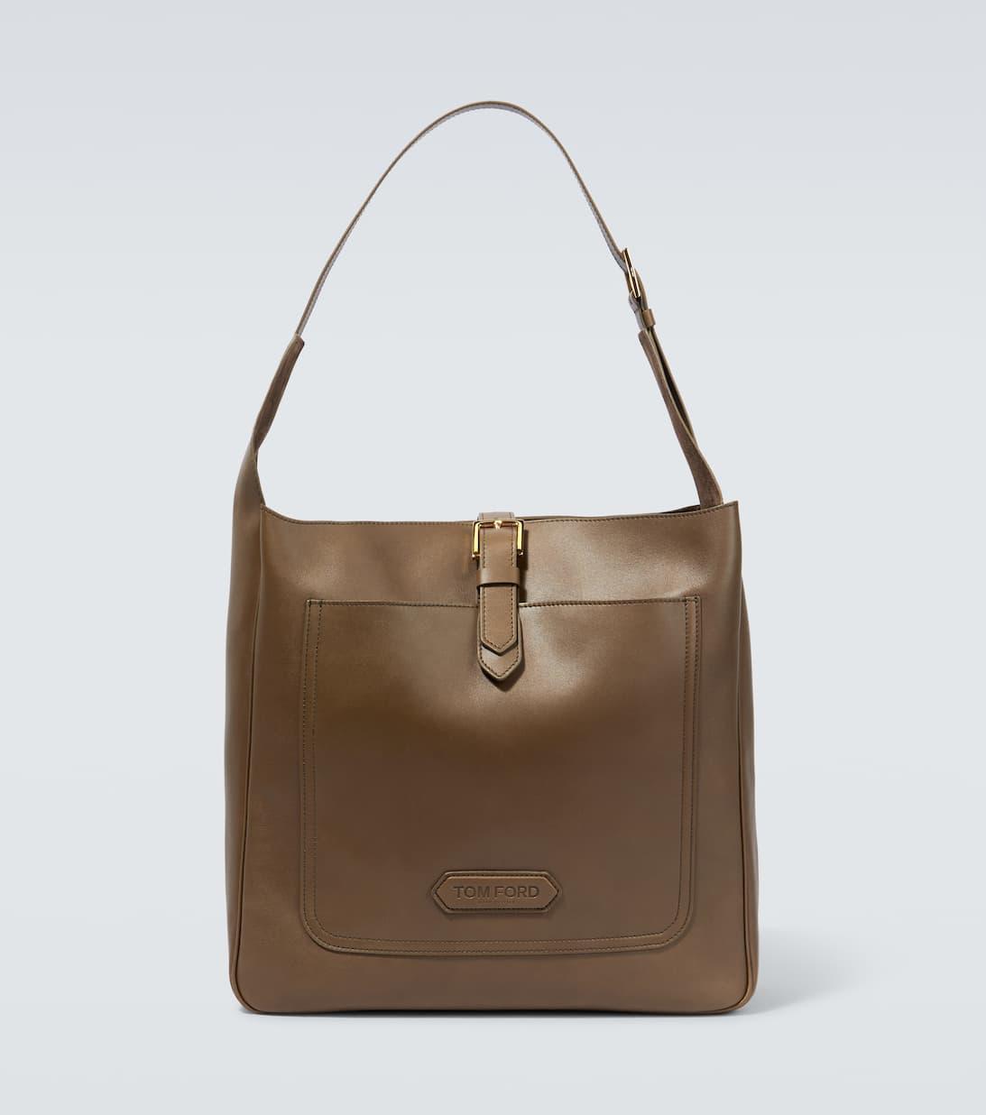 TOM FORD Zehensandalen Brighton Aus Leder In Neutrals