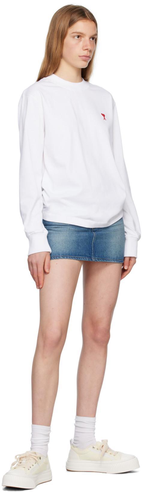 AMI ALEXANDRE MATTIUSSI Skirt In Blue