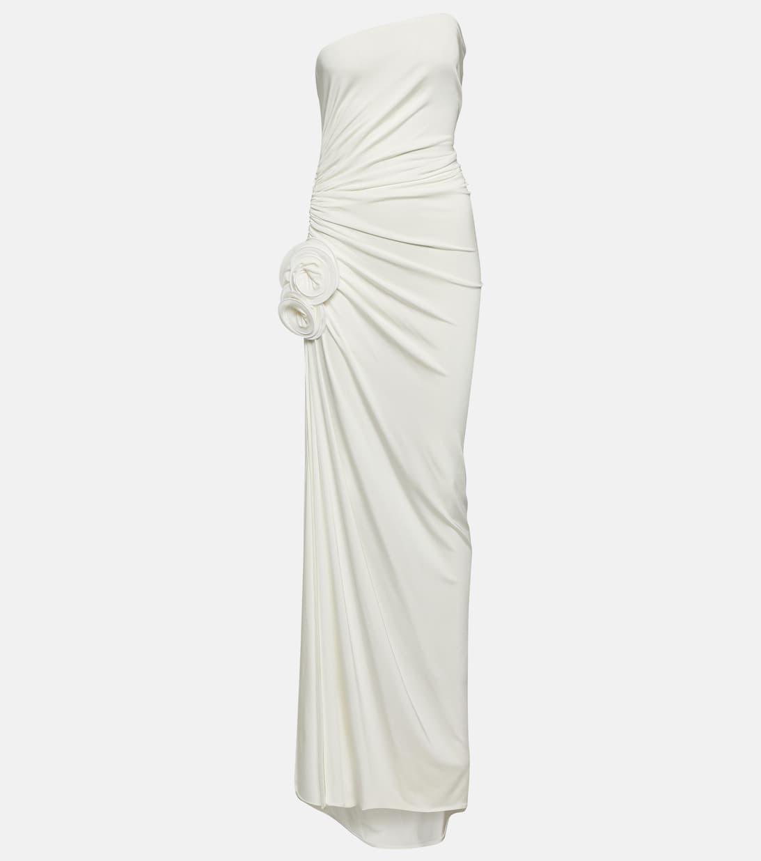 MAGDA BUTRYM Leila Crystal-embellished Box Clutch In Black