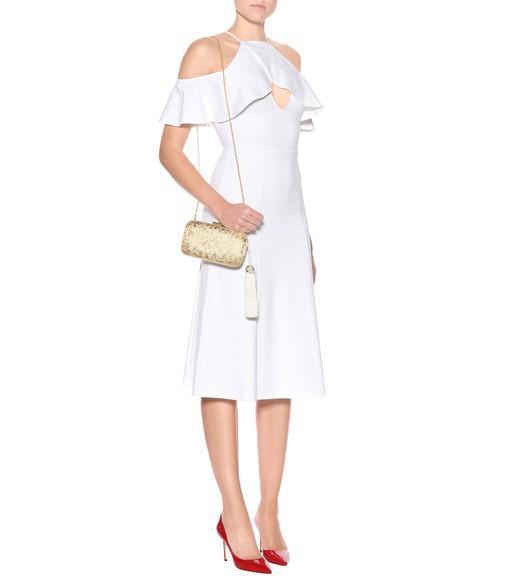 JIMMY CHOO Red Love 85 Patent Leather Pumps