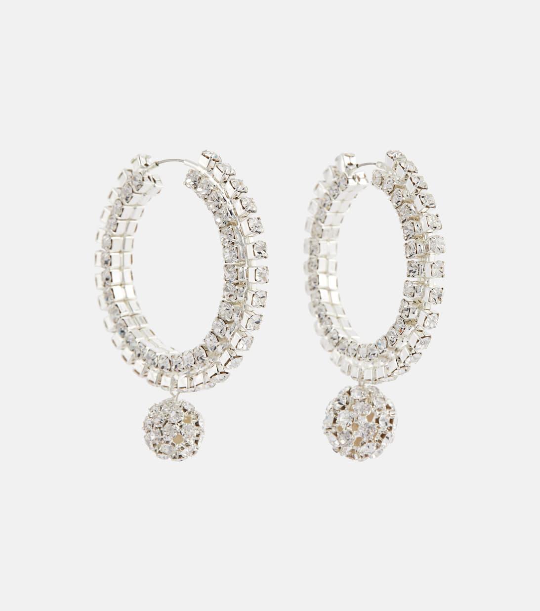 MAGDA BUTRYM Leila Crystal-embellished Box Clutch In Black