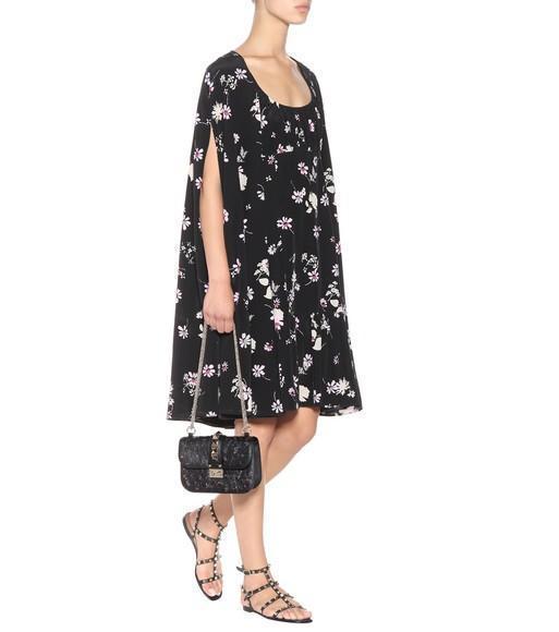 VALENTINO GARAVANI Rockstud Ankle-strap Flat Sandals In Black