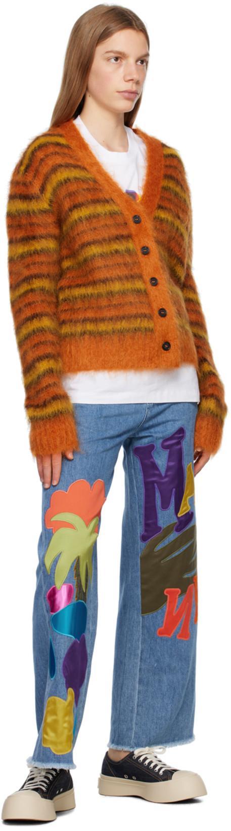 MARNI Black Smooth Leather Sneakers