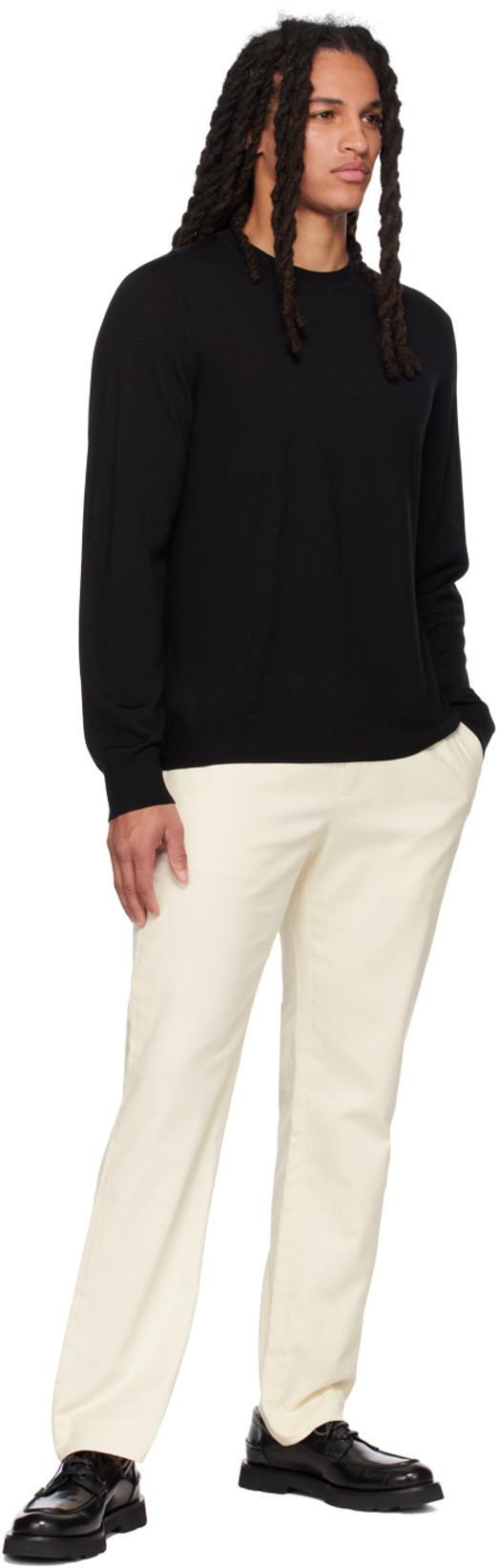 THEORY Hilles Cashmere Knit Crewneck Sweater In Navy