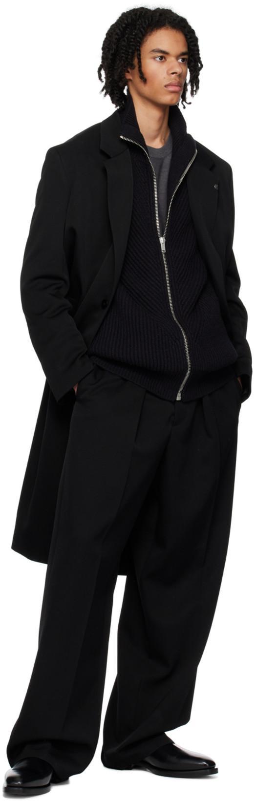 FERRAGAMO Black Calfskin Boots In Nero || New Biscotto