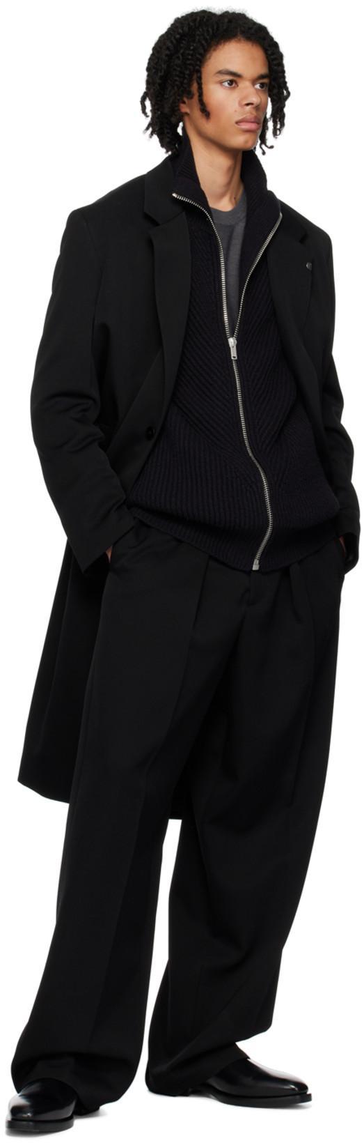 FERRAGAMO Black Calfskin Boots In Nero || New Biscotto