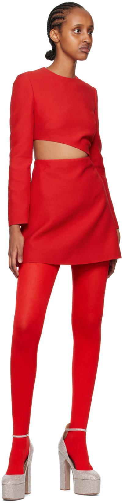 VALENTINO GARAVANI Crystal-embellished Suede Platform Pumps In Crystal Rose