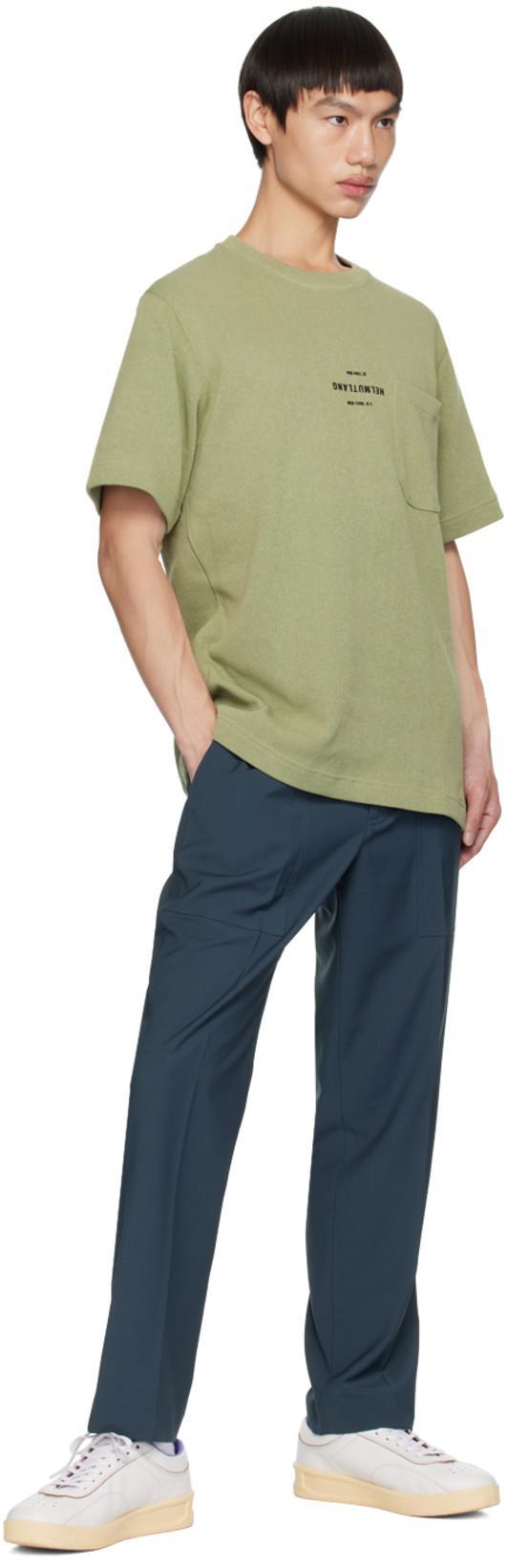 JIL SANDER Lace-up Leather Sneakers In White