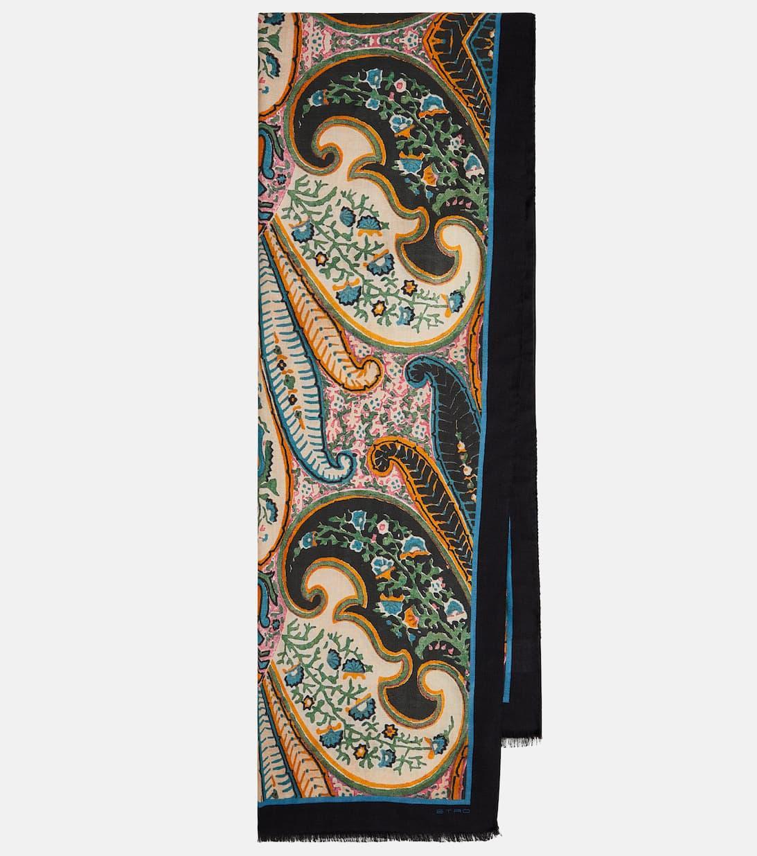 ETRO Scoop-neck Tank Top In Black