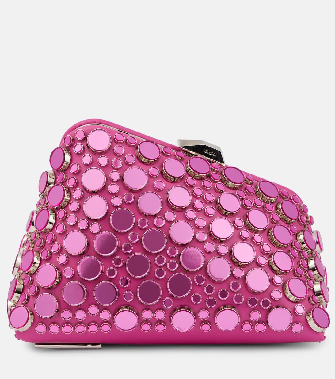 ATTICO Amos Criss-cross Bralette Top In Black