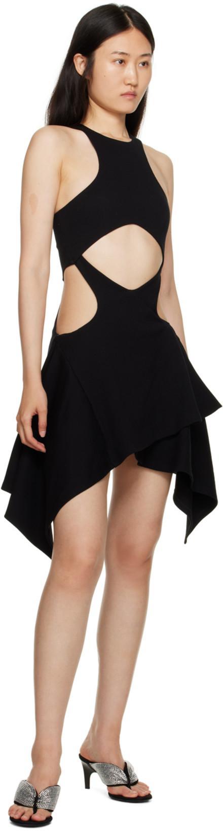 ATTICO Sandalo ''rem'' Black E Silver In Silver/black