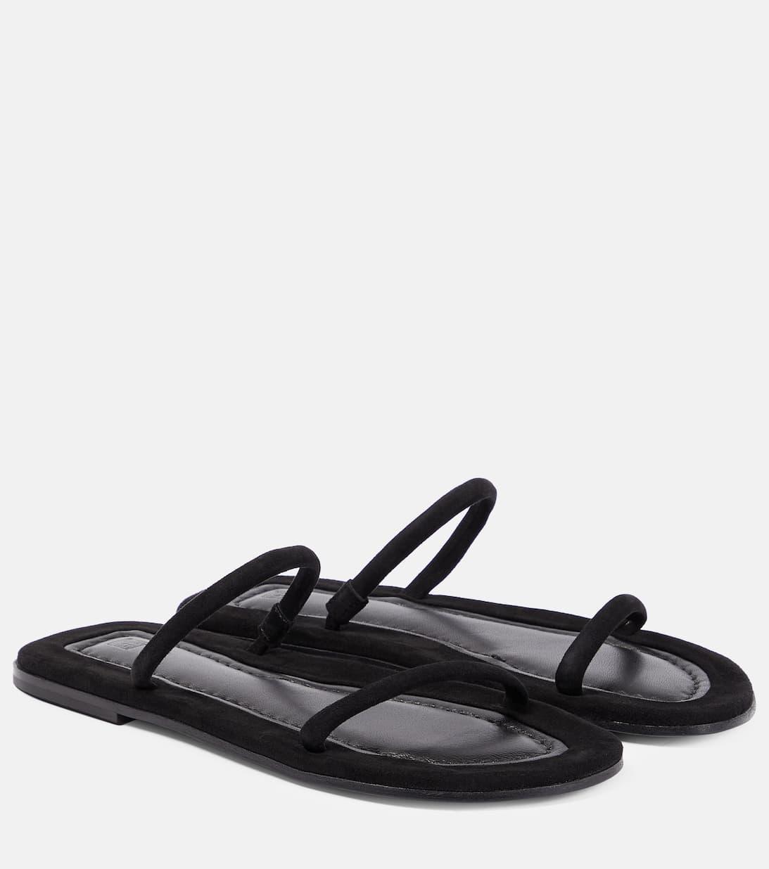 TOTÊME Toteme 'the City' Slides In Black