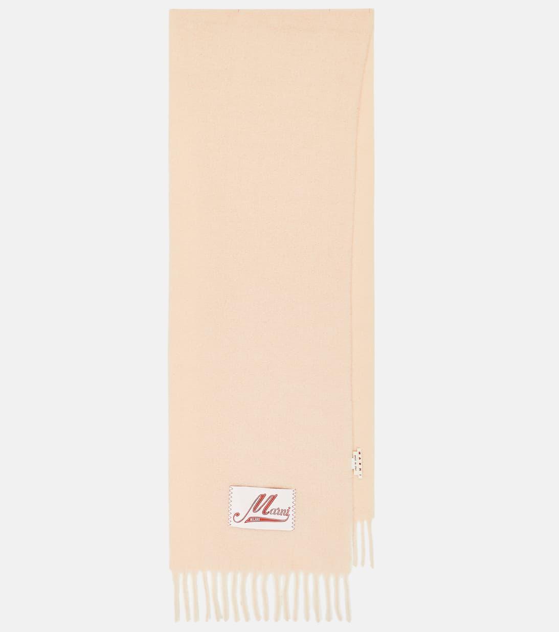 MARNI Striped Knitwear With Long Sleeves And Ribbed Cuffs In Pink