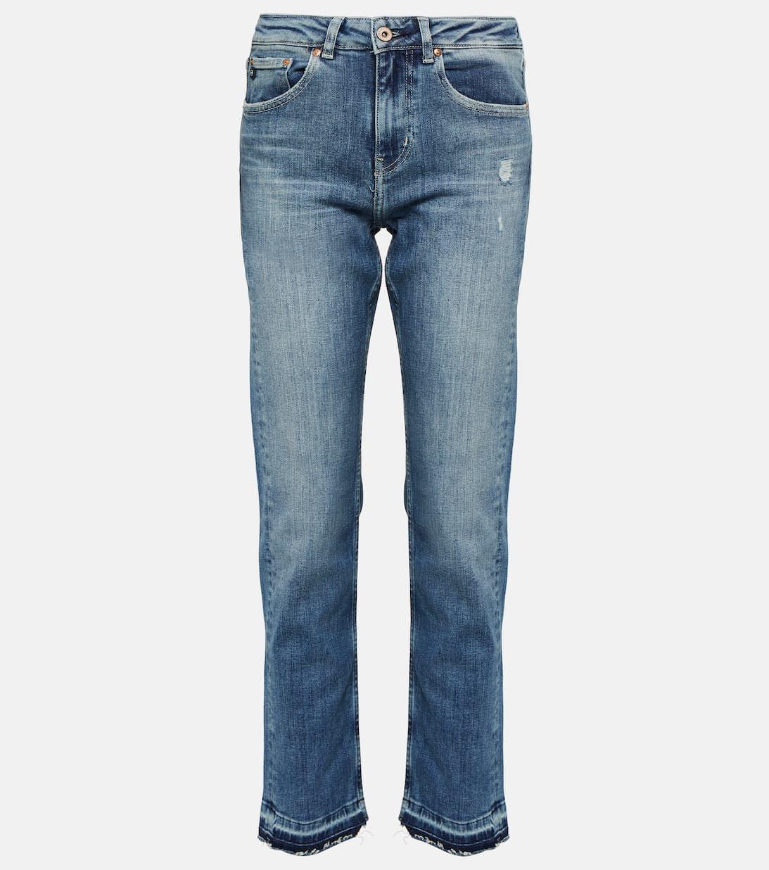 SAINT LAURENT Warped Leopard Print Short Sleeve Crop Snap-up Shirt