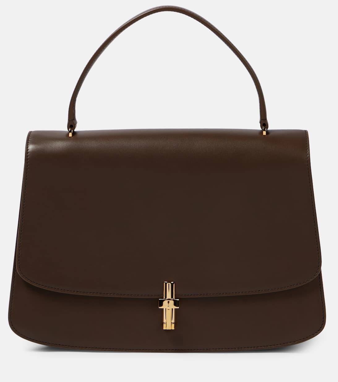 THE ROW Canal Leather Slip-on Loafers In Milk