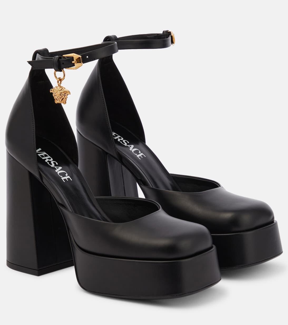 VERSACE Medusa '95 Purple Cargo Mini Skirt