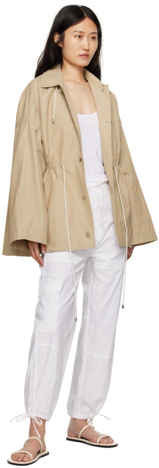 TOTÊME Toteme The City Slide Sandals In Off White