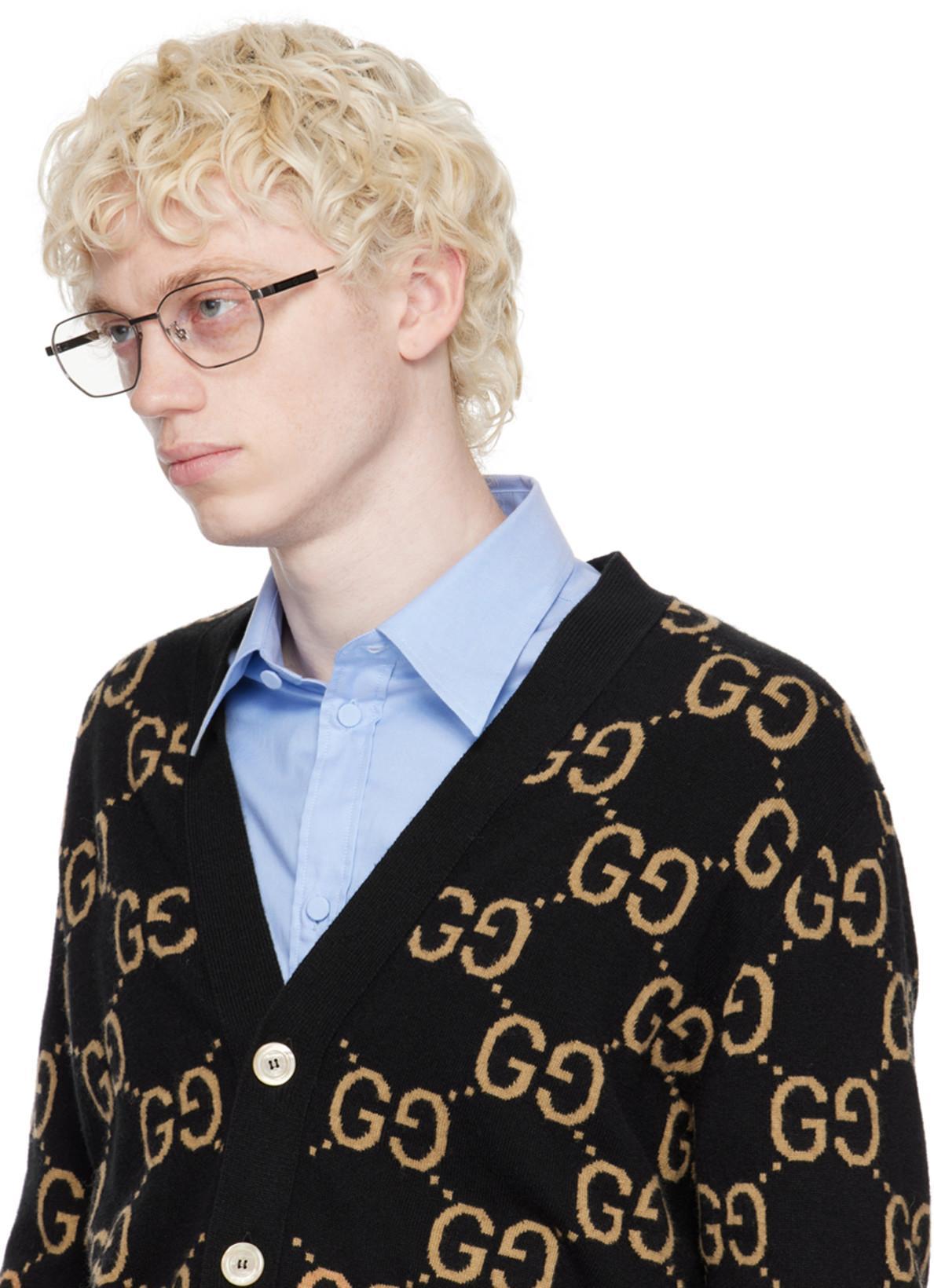 GUCCI Cotton Shirt In Blue