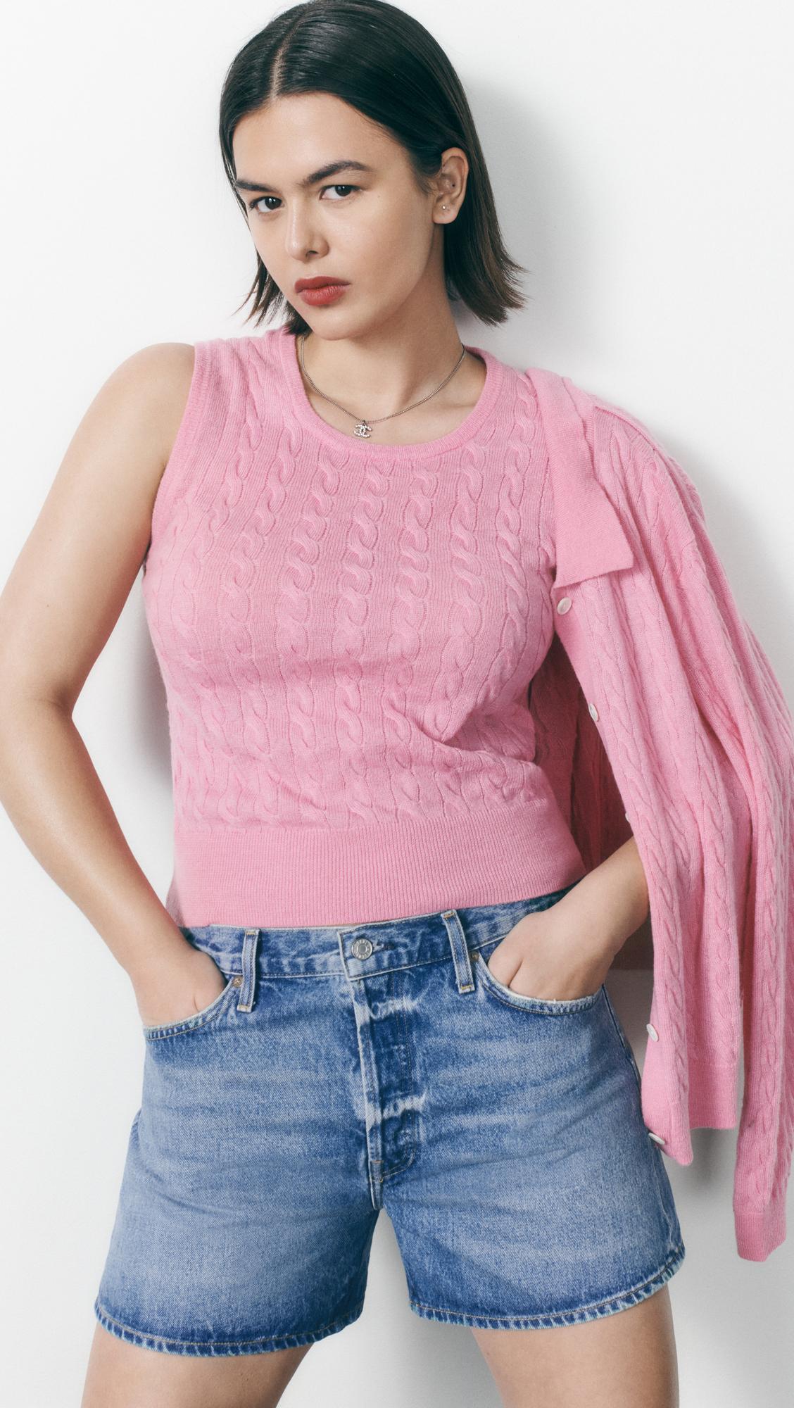 AGOLDE Parker Long Shorts With Cuff In Covet