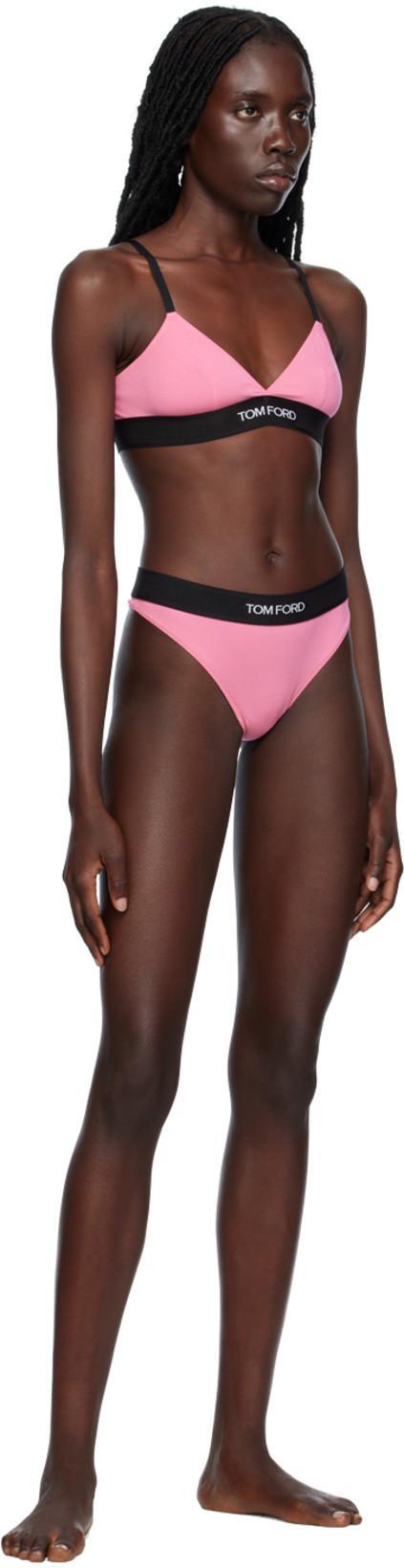 TOM FORD Pink Signature Bra In Dp152 Rosebloom