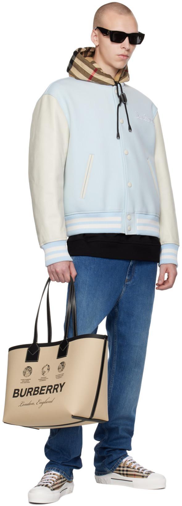 BURBERRY Cotton Sneaker With Vintage Check Pattern In Multi