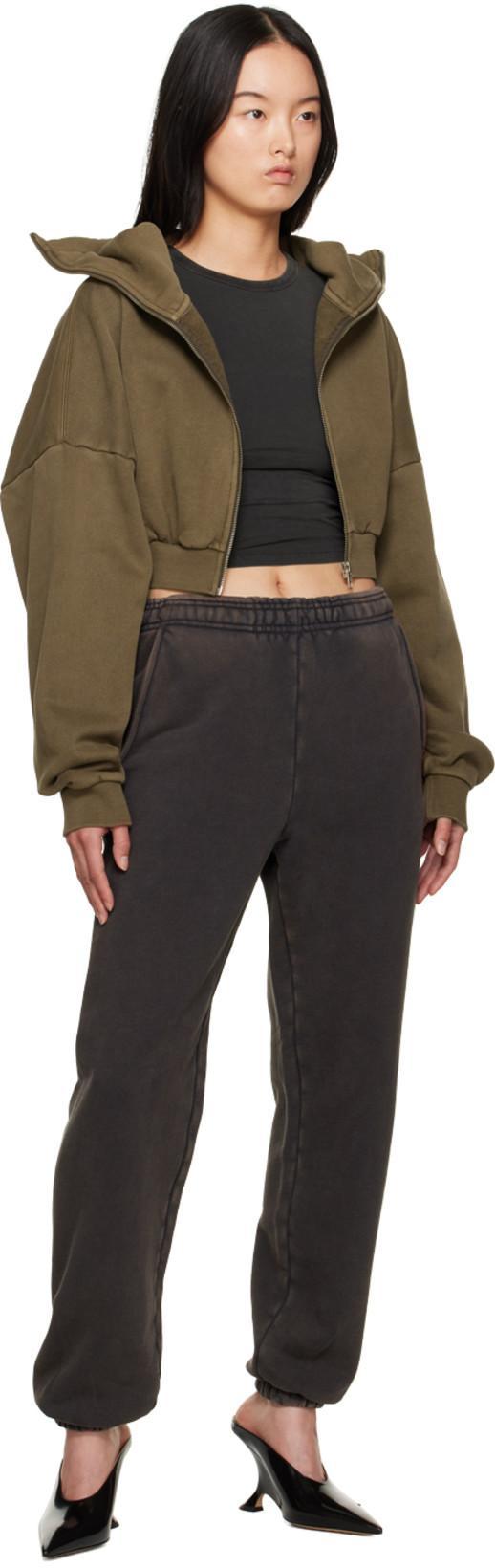 ENTIRE STUDIOS Women's Micro T-shirt In Soot