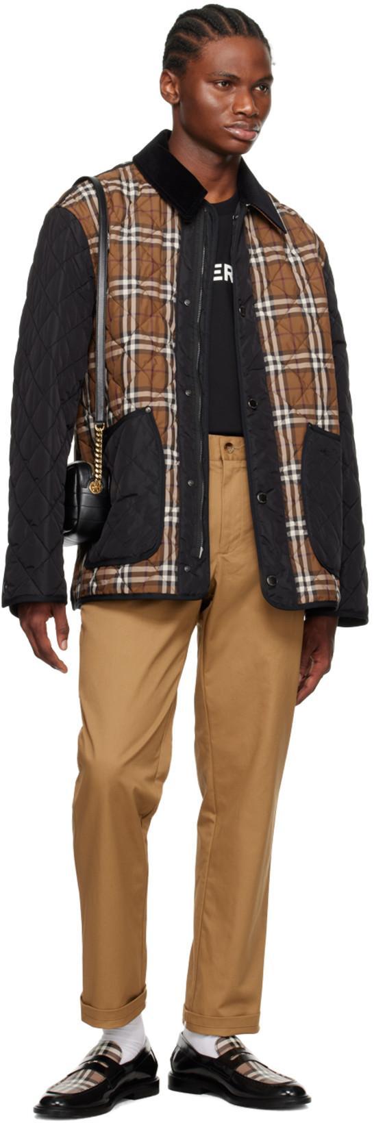 BURBERRY Cotton T-shirt In Black