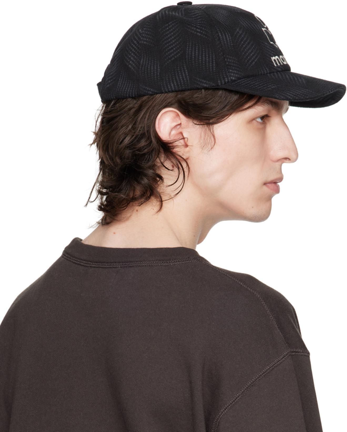 ISABEL MARANT Black Logo-print Sweatshirt In Green