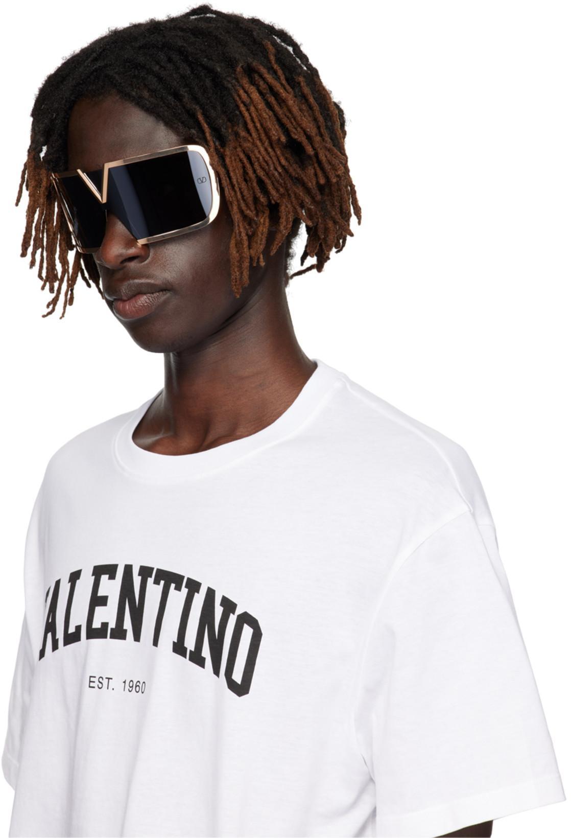 VALENTINO Cotton Crew-neck T-shirt In White