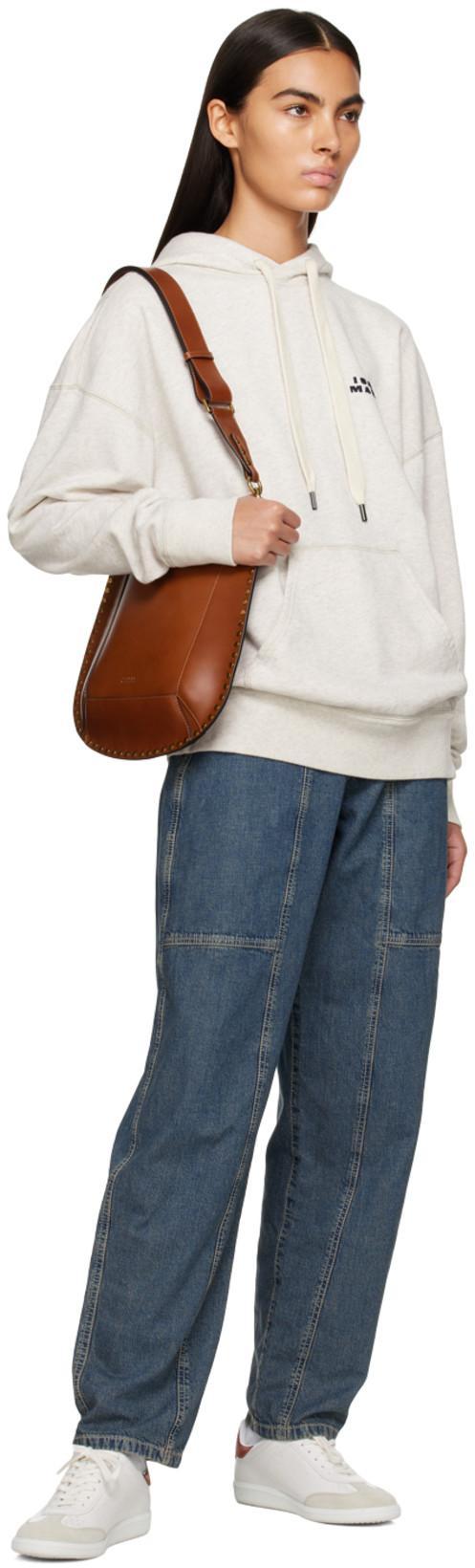 ISABEL MARANT Brown Oskan Bag In 50co Cognac