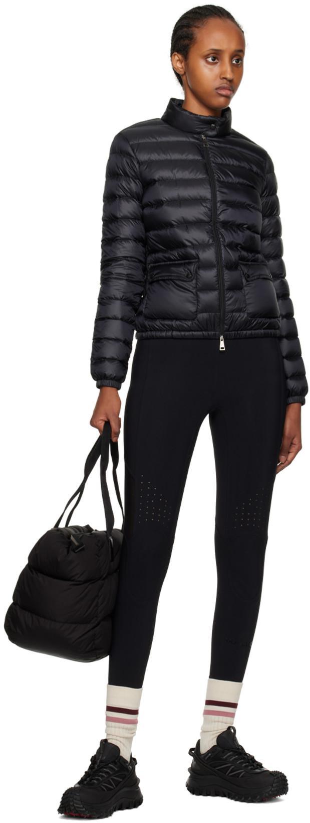 MONCLER Lans Nylon Padded Jacket In Black