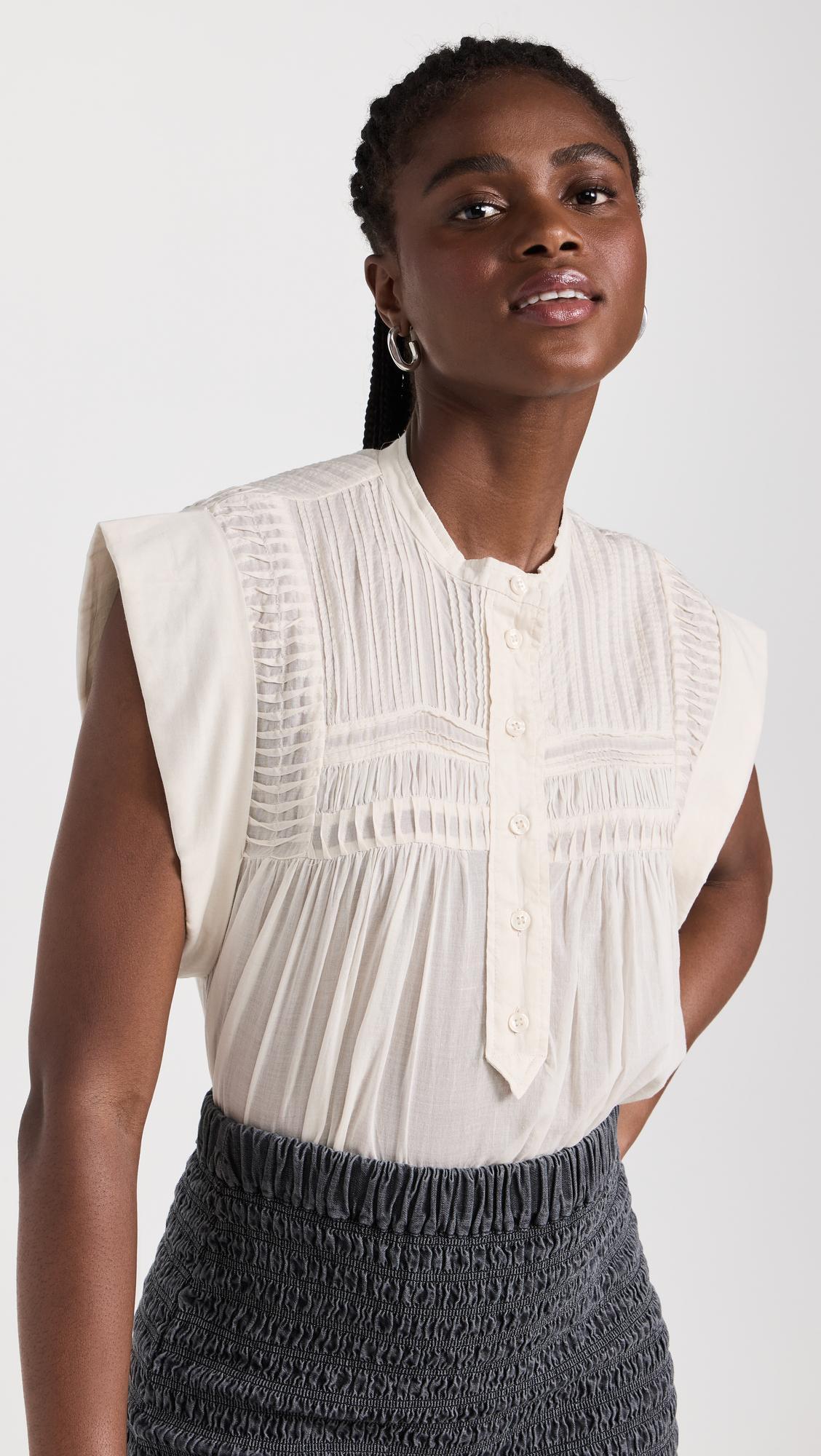 ISABEL MARANT ÉTOILE Koldi T-shirt In White