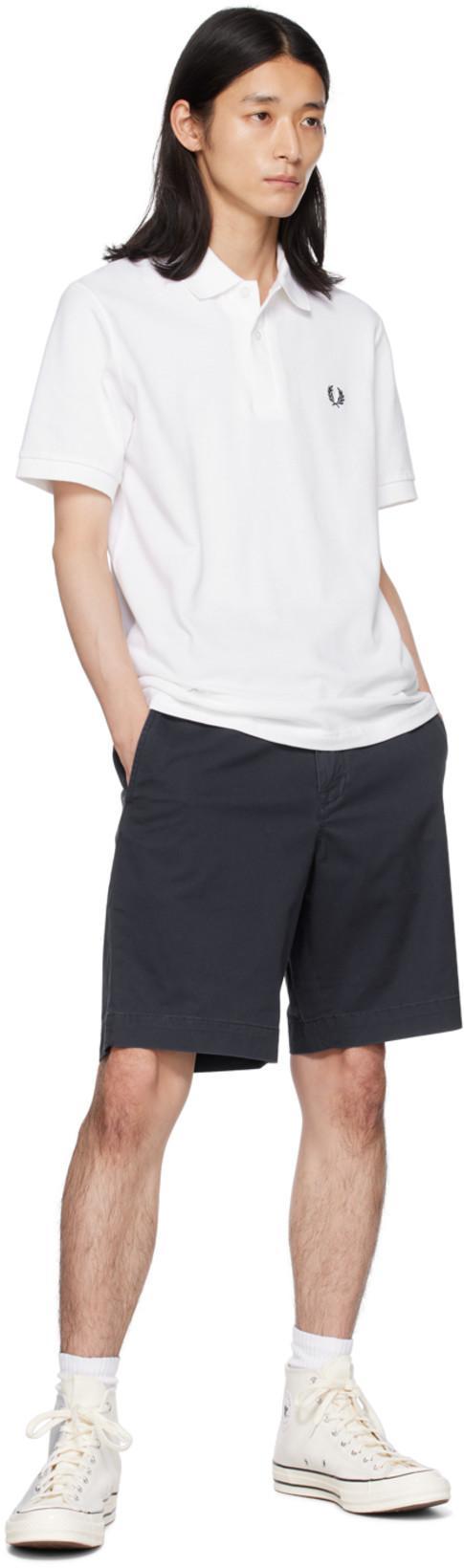 POLO RALPH LAUREN Mens Slim Fit Chino Shorts In Navy In Blue