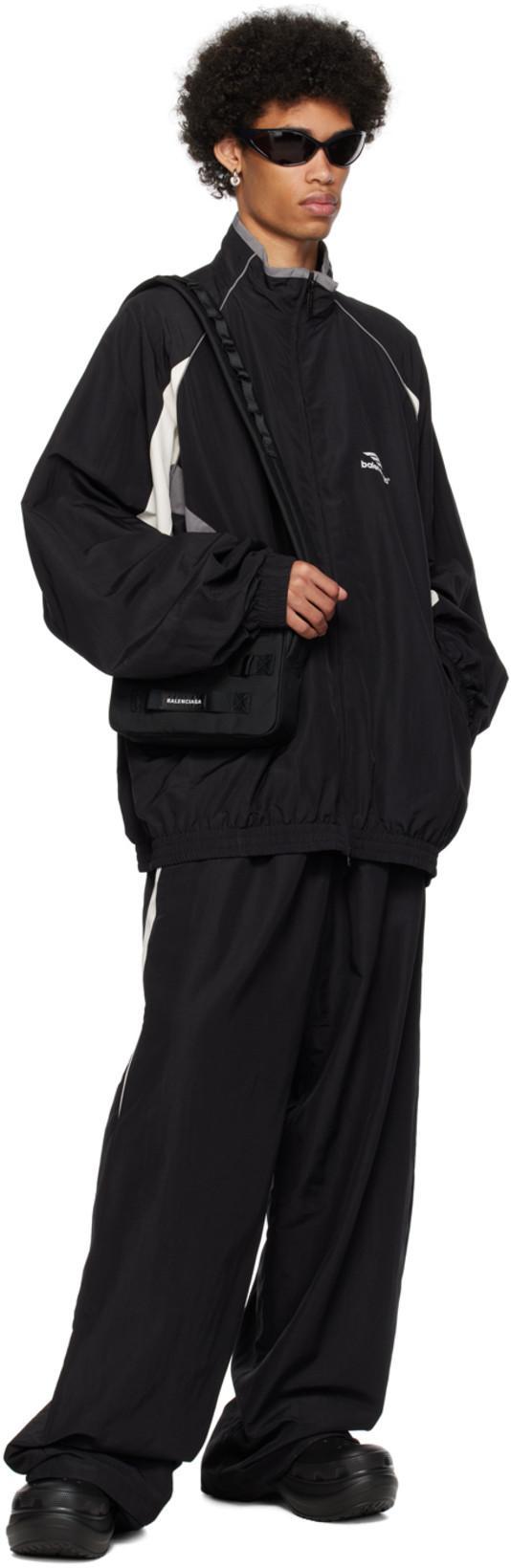 BALENCIAGA X Crocs Logo-embossed Slides In Black