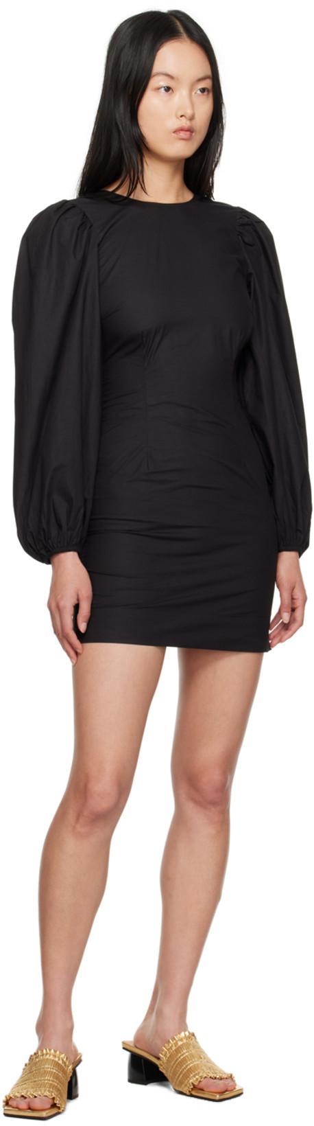 GANNI Dresses In Black