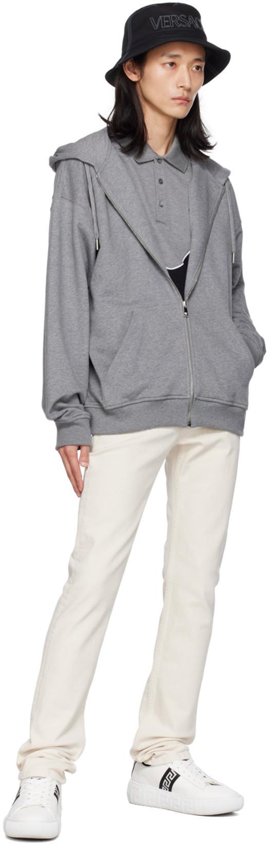 VERSACE Greca Low-top Sneakers In White