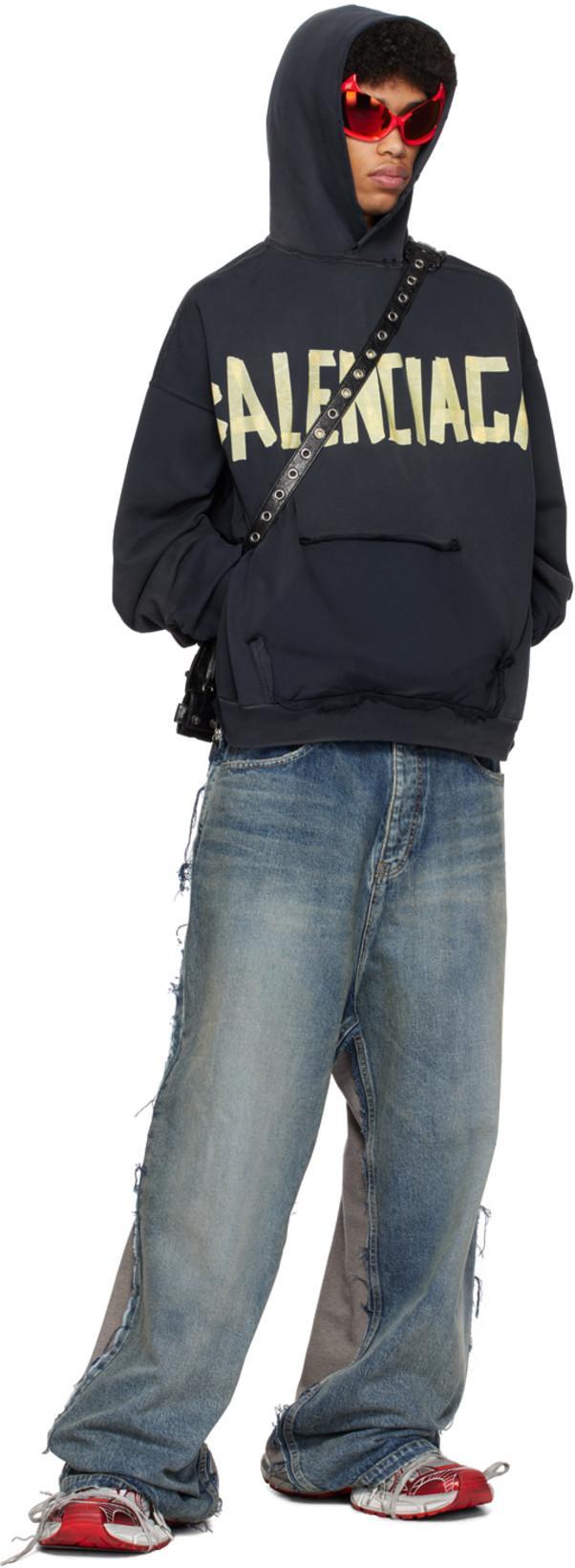 BALENCIAGA 3xl Distressed Mesh And Rubber Sneakers In White