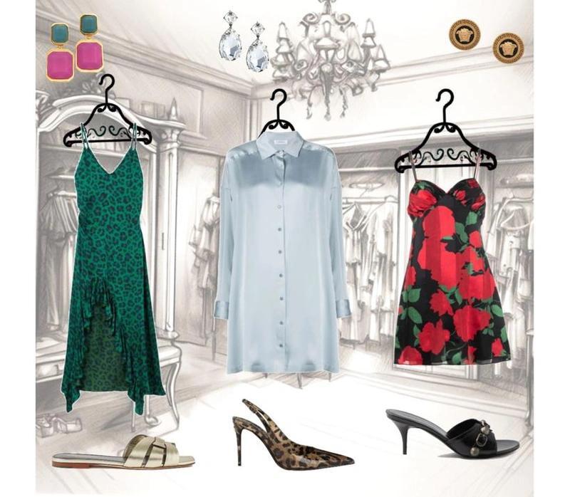 BALENCIAGA Sandali Cagole Donna Pelle Nero In Black